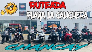 Ruta en Moto  Playa La Calichera  Chancay  TOP SPEED Davest 200RZ [upl. by Rafter]