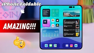 iPhone FIRST FOLDABLE [upl. by Abby]