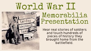 Free WWII memorabilia presentation [upl. by Ytomit]