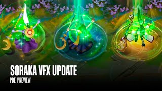 Soraka VFX Update  League of Legends [upl. by Navada]