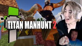 Reacting to Dreams Outplay in Titan Manhunt 2 [upl. by Calloway]