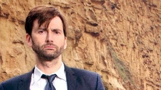 BROADCHURCH with DAVID TENNANT OLIVIA COLMAN amp ARTHUR DARVILL  NEW Drama AUG 7 BBC AMERICA [upl. by Xonnel]