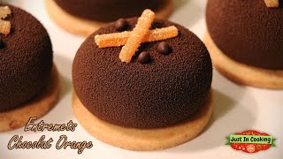 ❅ Recette dEntremets Chocolat Orange ❅ [upl. by Hayifas919]