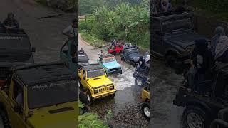 Jeep offroad adventure di kemuning Karanganyar offroad offroadoutlaws offr shorts viral trend [upl. by Friede]