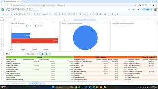 Monthly Budget Tracker Tutorial  Christian Fabular [upl. by Akerdna22]