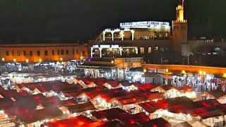 MarrakechmorocooShorttour مراكشالمغرب بعض شوارع المدينة [upl. by Glovsky]