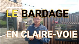 le bardage en claire voie jadore [upl. by Nerty90]