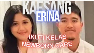 Kini jadi orang tua baru ini 11 momen Kaesang dan Erina saat ikuti kelas newborn care [upl. by Eittam]