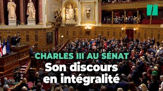 Charles III devant le Sénat  découvrez son discours en intégralité [upl. by Neurath]