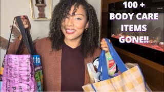 HUGE BODY CARE EMPTIES 🗑️ PLUS A Surprise 😱 [upl. by Katheryn706]