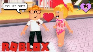 Goldie Has her First Crush Roblox Love Story  Bloxburg Family Roleplay [upl. by Coop489]