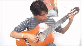 Pieza 7 quotUn beso tu mejillaquot original para guitarra por Diego Erley Duran [upl. by Ahsiekram]