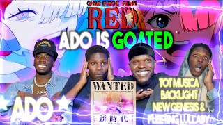 NON JPOP FANS REACT To Ado  Uta One Piece Film Red Songs FOR THE FIRST TIME [upl. by Alac329]