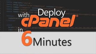 cPanel  Website Deployment in 6 Minutes [upl. by Nelyk]