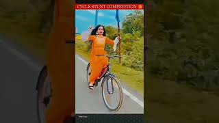 cycle stunt wheelie viralvideo viralshorts trending rider [upl. by Anaiv]