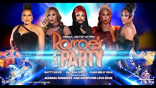 Marina amp Morphine  Roscoes RuPauls Drag Race All Stars 9 Viewing Party [upl. by Silva]