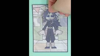 Fundamental Paper Education X Demon Slayer paper doll blind bag FPE kny giyu [upl. by Ainer]