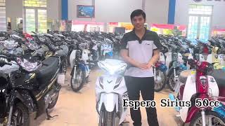 Review xe sirius 50cc Detech xe hocj sinh tốt nhất 2024 [upl. by Noruq]