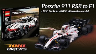 From Porsche 911 RSR Build an Amazing Alternate Model with LEGO Technic 42096 [upl. by Heathcote198]