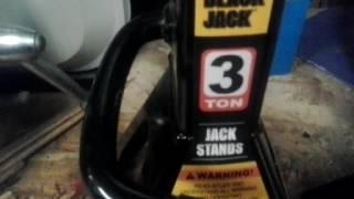 Jack Stand Review and Damage 2017 03 26 17 07 16 [upl. by Akienat]