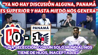 Prensa tica resignada quotDuele pero es la realidad somos inferiores a Panamá nos tienen dominadosquot [upl. by Kcirddot]