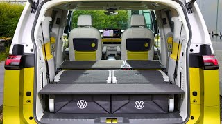 New 2024 Volkswagen ID Buzz Long Wheelbase Interior – Spacious Modern and TechPacked [upl. by Irabaj532]