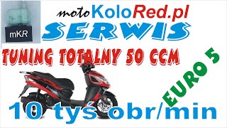 Tuning totalny skutera 50 ccm EURO 5 Rozblokowanie skutera i nie tylko [upl. by Gisser253]