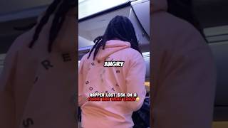 Rapper Lost 5000 on a Plane And Went CRAZY😳 [upl. by Elah]