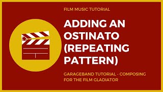 GarageBand tutorial Adding an ostinato IB MYP Music [upl. by Costello]