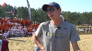 2024 SAC Cross Country PostRace Interview  Pol Domenech Wingate [upl. by Ydnarb91]