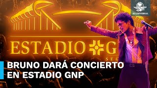 ¡Adiós Foro Sol Bruno Mars estrenará el nuevo Estadio GNP Seguros [upl. by Lledniuq458]