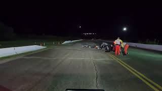 Working At Edgewater Dragway with Jet dragsters at night with fire show August 10 2024 [upl. by Lliw]