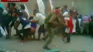 Video kung saan makikitang ginawang human shield ng MNLF ang ilang sibilyan kumalat sa social media [upl. by Wendeline]