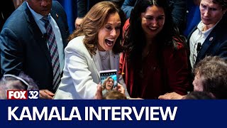 What we learned from Kamala Harris first major interview since winning Democratic ticket [upl. by Verneuil]