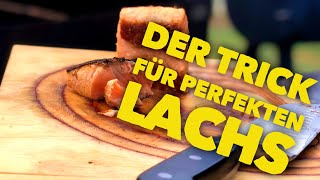 53 LACHS So gelingt Lachs auf GRILL und PFANNE perfekt GLASIG und KNUSPRIG— Klaus grillt [upl. by Lerrad]