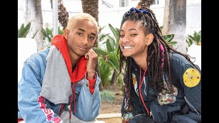 Jaden and Willow Smith  funnycute moments [upl. by Nerrawed]