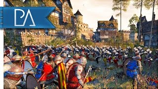 Italian Medieval Siege Guelphs vs Ghibellines  Medieval Kingdoms Total War 1212AD Mod Gameplay [upl. by Toland]