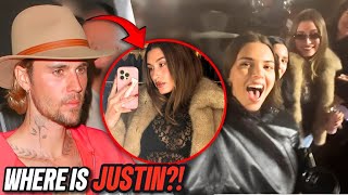 Hailey Bieber DITCH Justin Bieber At Sabrina Carpenter Concert [upl. by Burget848]