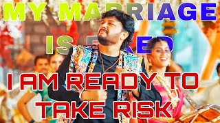 My marriage is fixed Ready to take risk  kannada  krishnam pranaya sakhi  Golden star ganesh [upl. by Sufur732]