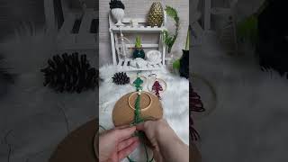 Macrame christmas tree idomidirbtuve christmastree christmasdecor homedecor macrame [upl. by Jarib203]