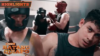 Santino defeats Lawrence in the match  FPJs Batang Quiapo with English Subs [upl. by Nwadrebma299]