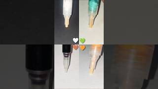 🤍💚🤎🧡marker activation asmrsatisfying markers shorts [upl. by Senga212]