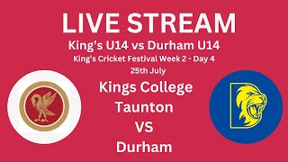 Durham vs Kings College Taunton U14 [upl. by Kuhn]