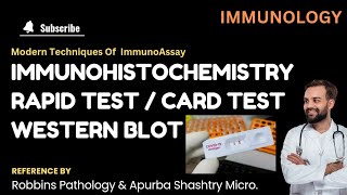 IHC  Immunohistochemistry  Rapid Test  Card Test  Western Blot [upl. by Nylesor113]