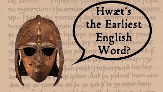 Whats the Earliest English Word [upl. by Izabel]