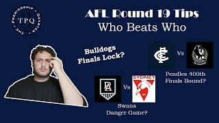 AFL Round 21 Tips amp Predictions  Who Beats Who [upl. by Duggan675]