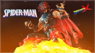 Review Demogoblin Build A Figure SpiderMan Series Marvel Legends Hasbro BAF 2020 Revision Español [upl. by Ylrebma]