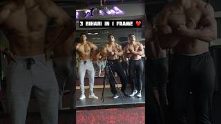 3 Bihari in Delhi 💪 minivlog diet bodybuilding fitness vlog shorts friends [upl. by Rodolph]