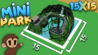 Building An ENTIRE PARK In A 15X15 AREA  Theme Park Tycoon 2 [upl. by Karole]