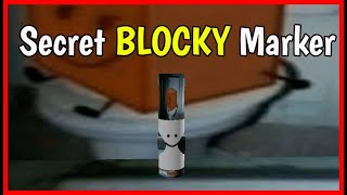 How to get Secret BLOCKY Marker in FIND THE MARKERS Roblox  CODE Updated 2024 [upl. by Errick]